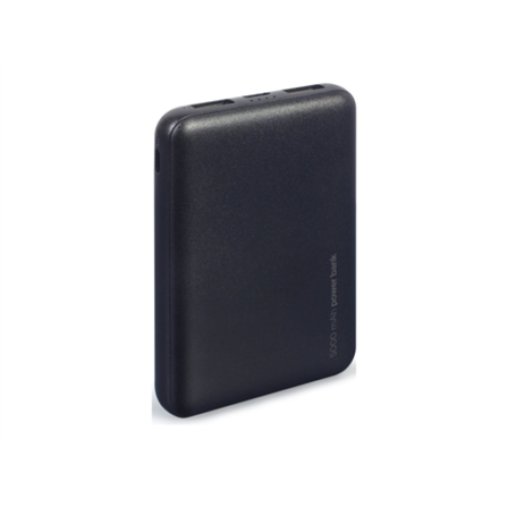 Gembird , Power Bank , PB05-02 , 5000 mAh , 2 x USB-AF , Black