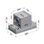 Novy Hood Mini Pureline 811 Canopy, Energy efficiency class A, Width 60 cm, 534 m³/h, Mechanical control, LED, White