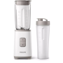 Philips Mini blender HR2602/00 Personal, 350 W, Jar material SAN, Jar capacity 1 L, Ice crushing, White