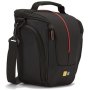 Case Logic , DCB-306 SLR Camera Bag , Black , * Designed to fit an SLR camera with standard zoom lens attached * Internal zippered pocket stores memory cards, filter or lens cloth * Side zippered pockets store an extra battery, cables, lens cap, or small 
