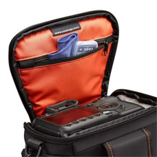 Case Logic , DCB-306 SLR Camera Bag , Black , * Designed to fit an SLR camera with standard zoom lens attached * Internal zippered pocket stores memory cards, filter or lens cloth * Side zippered pockets store an extra battery, cables, lens cap, or small 