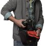 Case Logic , DCB-306 SLR Camera Bag , Black , * Designed to fit an SLR camera with standard zoom lens attached * Internal zippered pocket stores memory cards, filter or lens cloth * Side zippered pockets store an extra battery, cables, lens cap, or small 