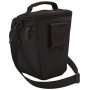 Case Logic , DCB-306 SLR Camera Bag , Black , * Designed to fit an SLR camera with standard zoom lens attached * Internal zippered pocket stores memory cards, filter or lens cloth * Side zippered pockets store an extra battery, cables, lens cap, or small 