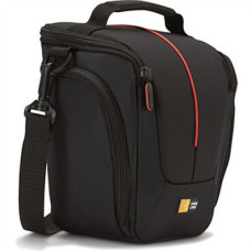 Case Logic , DCB-306 SLR Camera Bag , Black , * Designed to fit an SLR camera with standard zoom lens attached * Internal zippered pocket stores memory cards, filter or lens cloth * Side zippered pockets store an extra battery, cables, lens cap, or small 