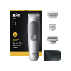 Braun Body Groomer , Series 5 BG5550 , Cordless , Lght Grey