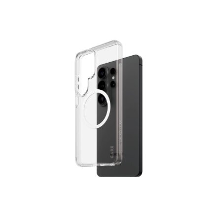 CARE by PanzerGlass Urban Explorer Case Transparent w. White Qi Samsung New Galaxy S26 Ultra , PanzerGlass