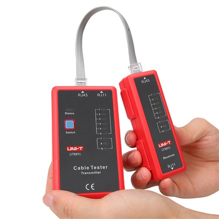 UNI-T UT681L Network Cable Tester, RJ45 and RJ11 , UNI-T