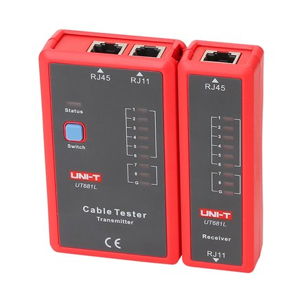 UNI-T UT681L Network Cable Tester, RJ45 and RJ11 , UNI-T