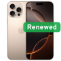 Apple Renew Grade B , Apple iPhone 16 Pro , Desert Titanium , 6.3 , Super Retina XDR OLED , 256 GB , 5G , iOS