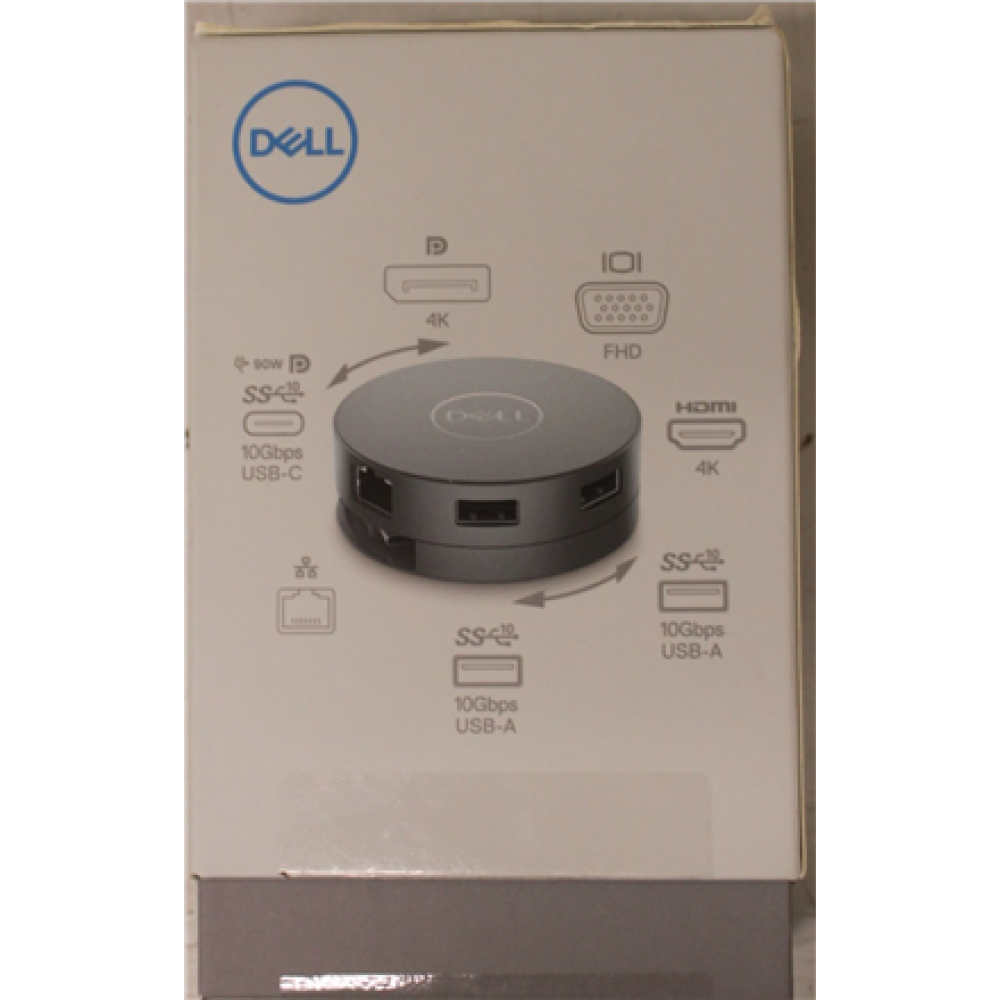 SALE OUT. Dell USB-C Mobile Adapter , Adapter DA310 USB-C , DAMAGED PACKAGING, DEMO