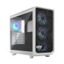 Fractal Design , Meshify 2 RGB TG Clear Tint , Side window , White , E-ATX , Power supply included No , ATX
