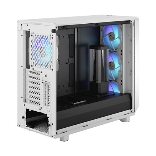 Fractal Design , Meshify 2 RGB TG Clear Tint , Side window , White , E-ATX , Power supply included No , ATX