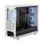 Fractal Design , Meshify 2 RGB TG Clear Tint , Side window , White , E-ATX , Power supply included No , ATX
