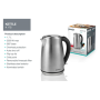 Gorenje , Kettle , K17S , Electric , 2000 W , 1.7 L , Stainless steel , 360° rotational base , Stainless steel