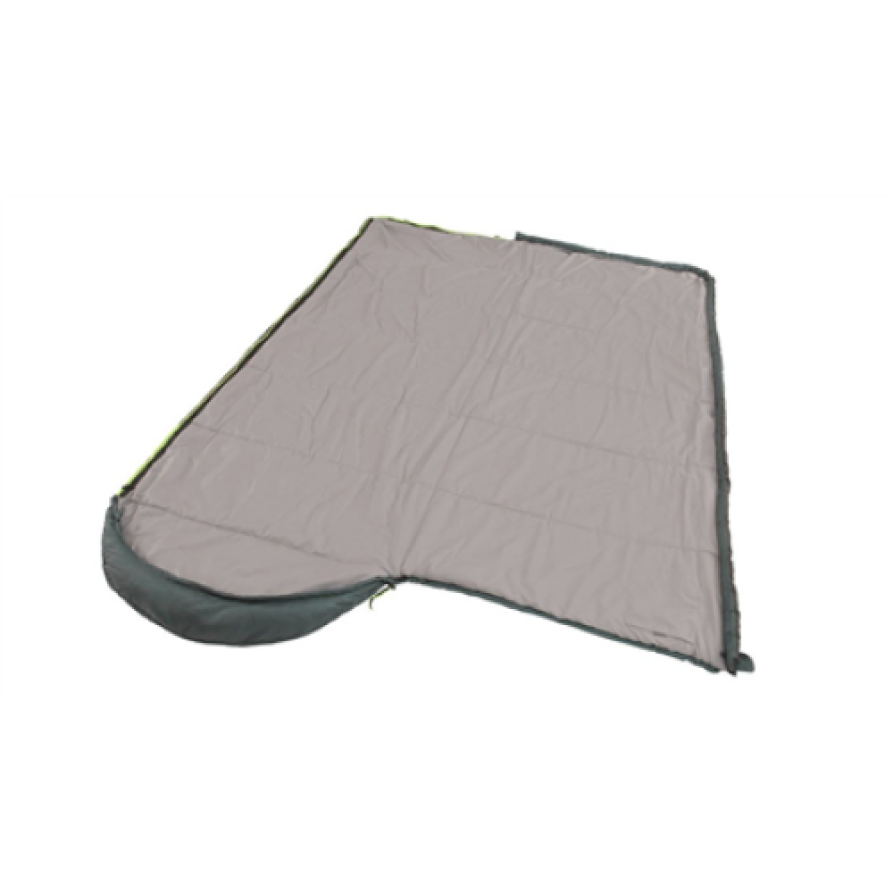Outwell , Campion Lux Teal , Sleeping Bag , 225 x 85 cm , 2 way open - auto lock, L-shape , Teal