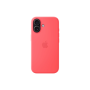 Apple iPhone 17 Silicone Case with MagSafe – Bright Guava , Apple