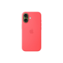 Apple iPhone 17 Silicone Case with MagSafe – Bright Guava , Apple