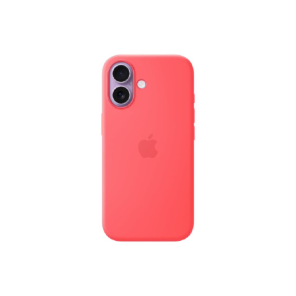 Apple iPhone 17 Silicone Case with MagSafe – Bright Guava , Apple