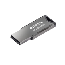ADATA , USB Flash Drive , UV250 , 64 GB , USB 2.0 , Silver