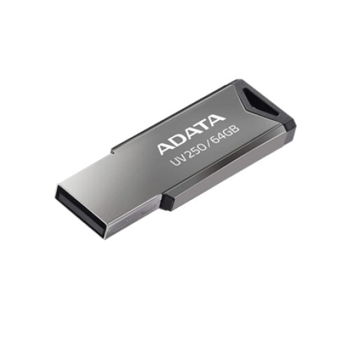 ADATA , USB Flash Drive , UV250 , 64 GB , USB Type-A , Silver