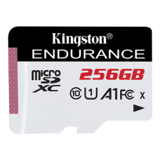 Kingston Endurance 95R , 256 GB , microSDXC , Flash memory class Class 10, UHS-I