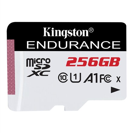 Kingston Endurance 95R , 256 GB , microSDXC , Flash memory class Class 10, UHS-I