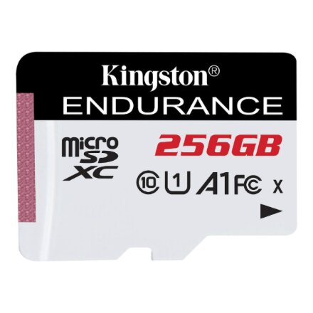 Kingston Endurance 95R , 256 GB , microSDXC , Flash memory class Class 10, UHS-I