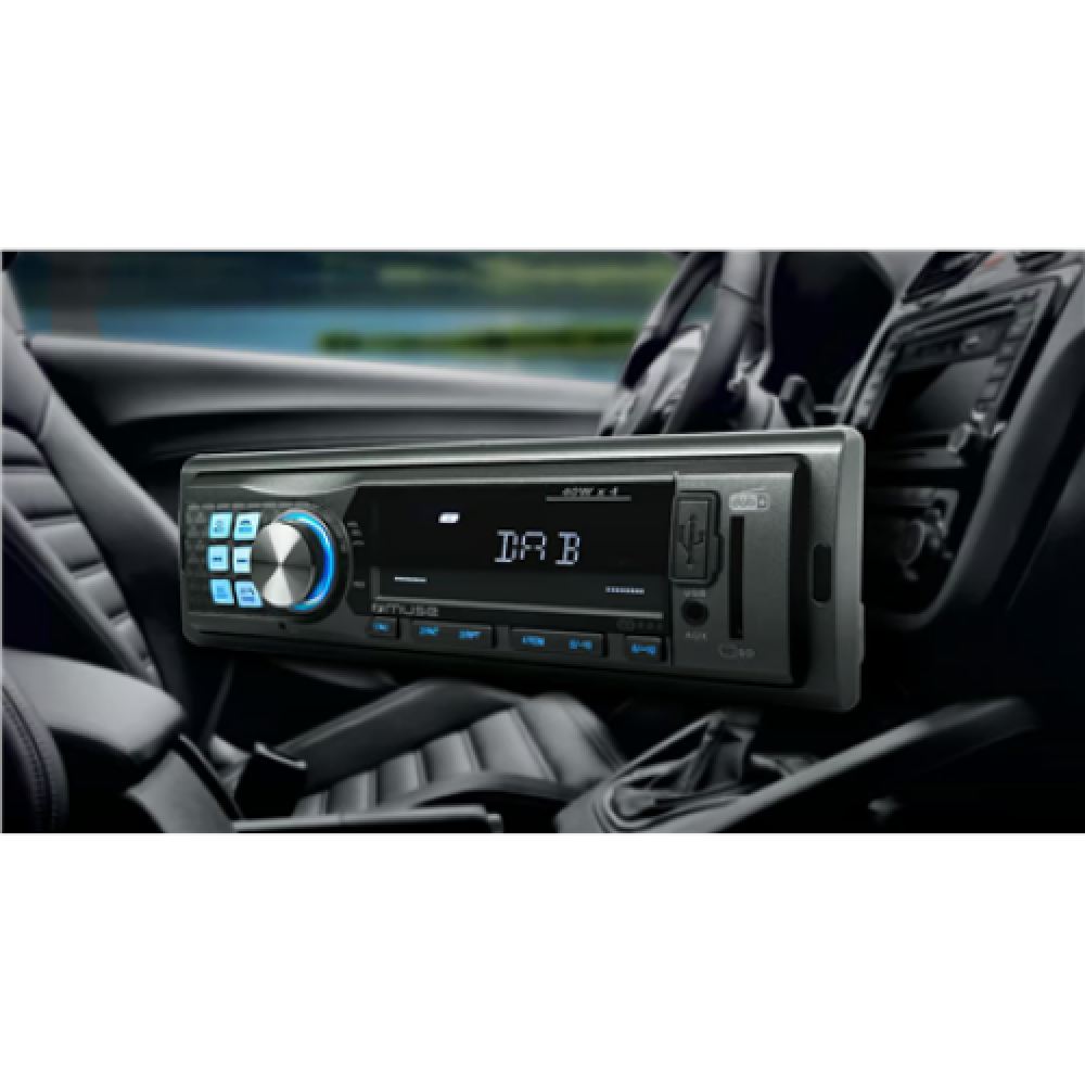 Muse DAB Car Radio , M-198 DAB , USB port , AUX in , Bluetooth , FM radio