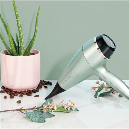 Remington Hair Dryer , AC5860 Botanicals , 2300 W , Number of temperature settings 3 , Ionic function , Diffuser nozzle , Silver