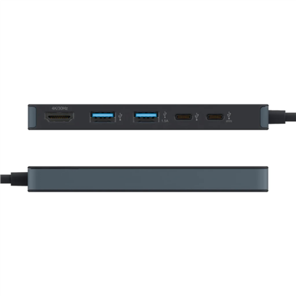 Hyper HyperDrive Flex 5 Port USB-C Hub , HD4101BKGL , HDMI ports quantity 1