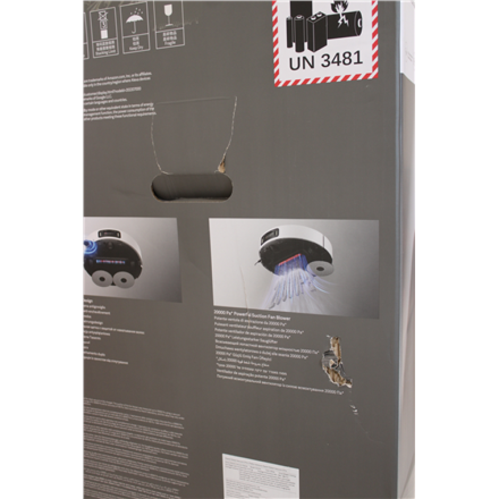 SALE OUT. Xiaomi Robot Vacuum 5 Pro EU , Wet&Dry , 5200 mAh , 20000 Pa , White , DAMAGED PACKAGING