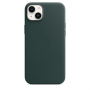 Apple 14 Plus Leather Case with MagSafe Forest Green