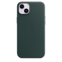 Apple 14 Plus Leather Case with MagSafe Forest Green