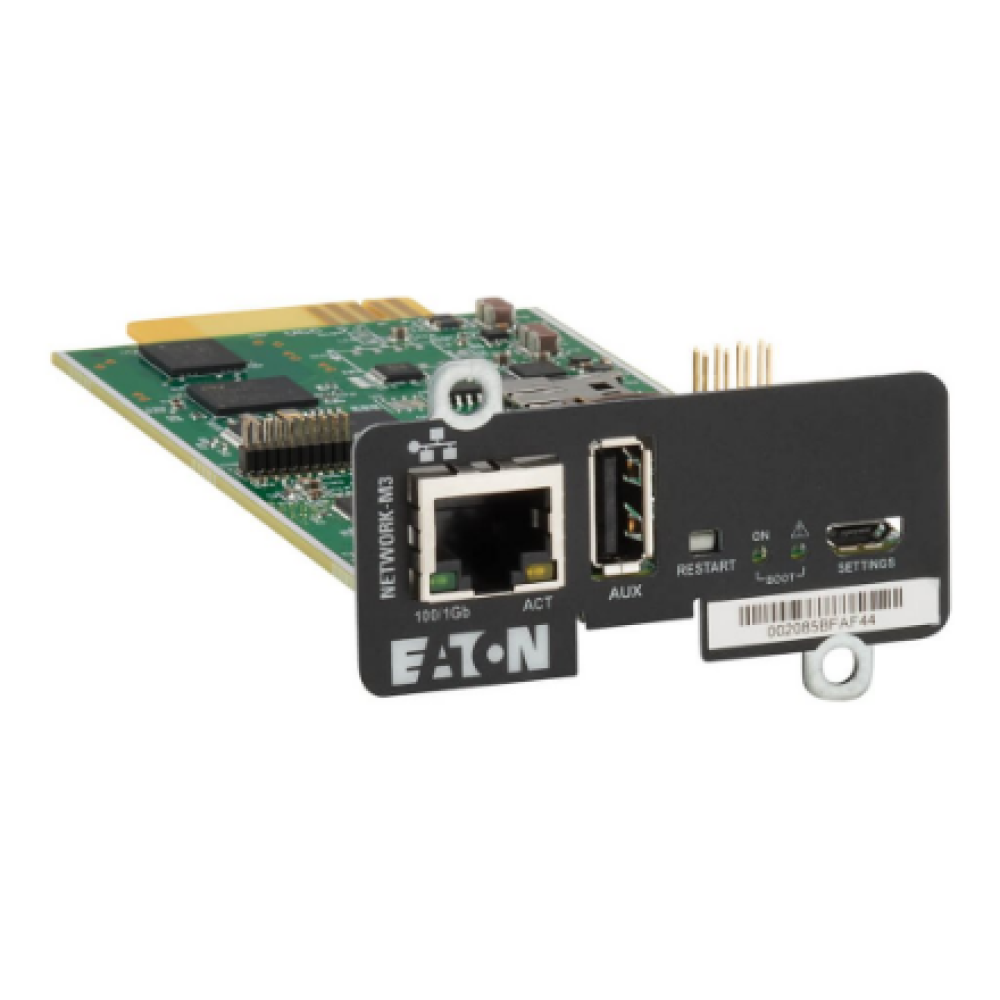Eaton , Cybersecure Gigabit NETWORK-M3 Card for UPS and PDU , Network-M3