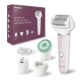 Panasonic , Epilator , ES-EY80-P503 , Operating time (max) 30 min , Number of power levels 3 , Wet & Dry , White/Pink