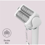 Panasonic , Epilator , ES-EY80-P503 , Operating time (max) 30 min , Number of power levels 3 , Wet & Dry , White/Pink