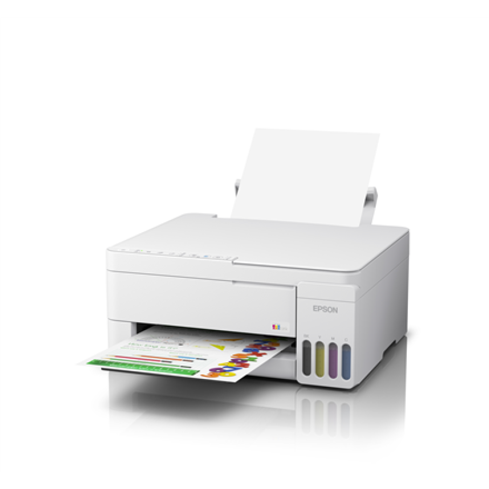 Epson EcoTank , L3356 , Inkjet , Colour , Multifuction Printer , A4 , Wi-Fi , White