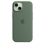 Apple , Silicone Case with MagSafe , Case with MagSafe , Apple , iPhone 15 , Silicone , Cypress
