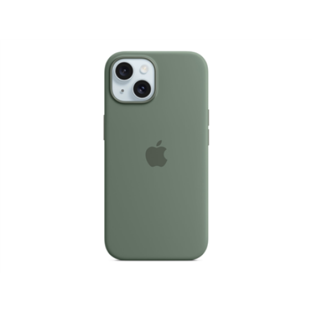 Apple , Silicone Case with MagSafe , Case with MagSafe , Apple , iPhone 15 , Silicone , Cypress