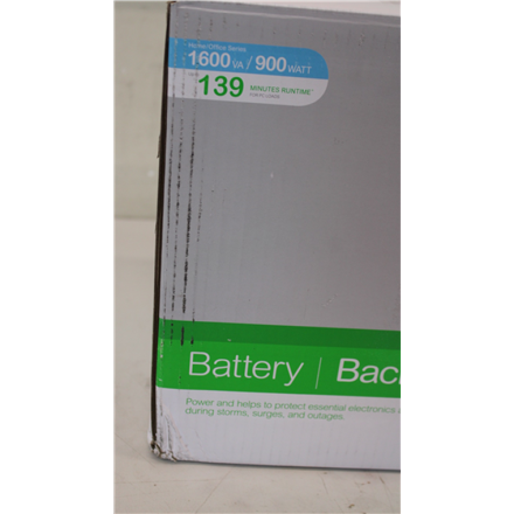 SALE OUT. APC Back-UPS 1600VA, 230V, AVR, IEC Sockets , SALE OUT. Schneider Electric Back-UPS, Tower , BX1600MI , 1600 VA , 900 W , DAMAGED PACKAGING