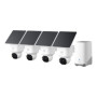 Anker Eufy SoloCam E42 4-Cam Kit (HomeBase 3) , 8 MP , F/1.6 , IP65 , Micro SD, Max. 128 GB