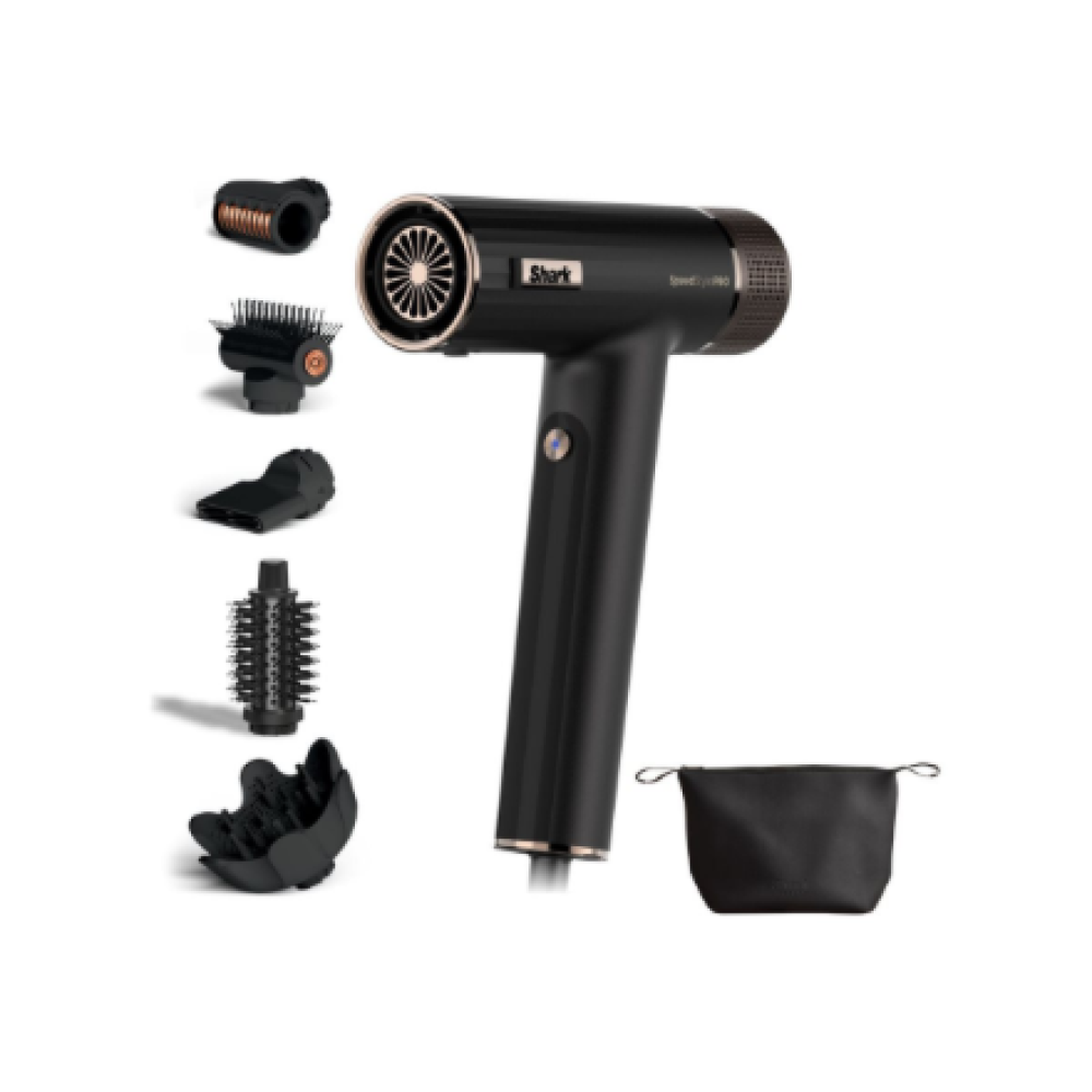 Shark HD752EU SpeedStyle Pro 5in1 Hairdryer Black , Shark