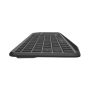 Natec Turbot 2 , Keyboard , Wireless , US , Bluetooth , Black/Gray