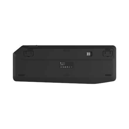 Natec Turbot 2 , Keyboard , Wireless , US , Bluetooth , Black/Gray