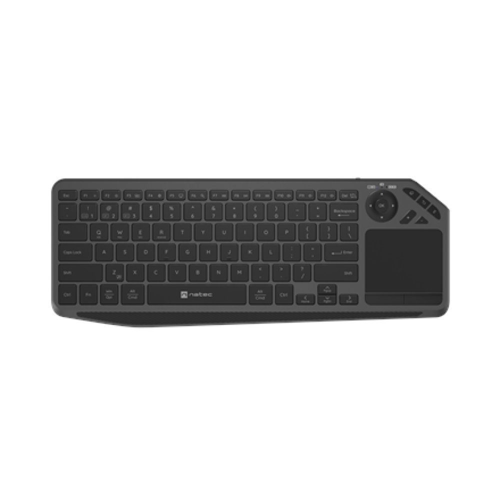 Natec Turbot 2 , Keyboard , Wireless , US , Bluetooth , Black/Gray