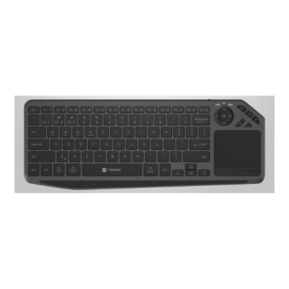 Natec Turbot 2 , Keyboard , Wireless , US , Bluetooth , Black/Gray
