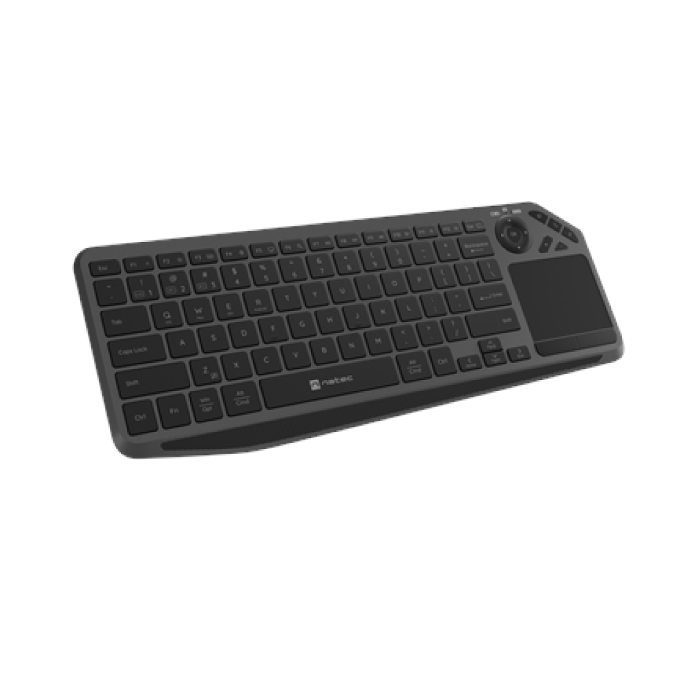 Natec Turbot 2 , Keyboard , Wireless , US , Bluetooth , Black/Gray