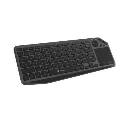 Natec Turbot 2 , Keyboard , Wireless , US , Bluetooth , Black/Gray