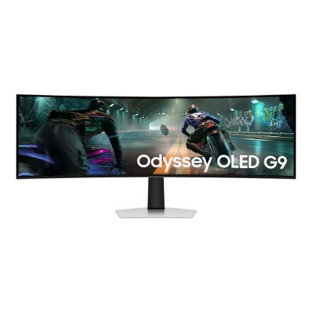 Samsung LS49DG910SUXEN Odyssey G9 G91SD , 49 , OLED , 32:9 , 144 Hz , 0.03 ms , 5120 x 1440 pixels , 250 cd/m² , HDMI ports quantity 1 , Silver