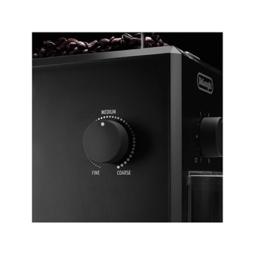 Coffee Grinder , Delonghi , KG 79 , 110 W , Coffee beans capacity 120 g , Number of cups 12 pc(s) , Black